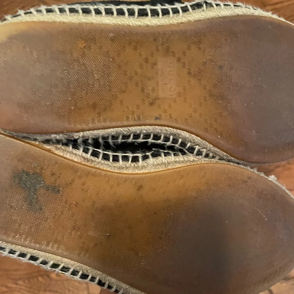 Gucci Monogram espadrille sz 8 - Picture 6 of 7